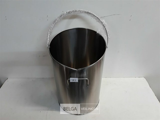 1 x kolen of pellet emmer 40 cm mat - afbeelding 3 van  3