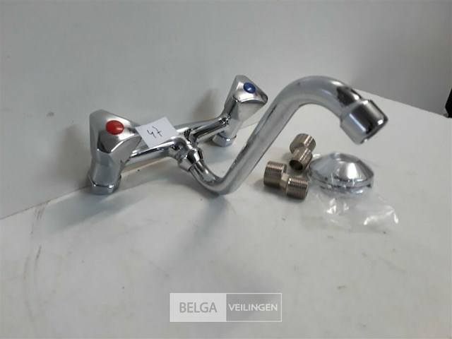 1 x kraan voor uitgietbak onderbeugel showmodel - afbeelding 3 van  3