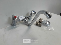 1 x kraan voor uitgietbak onderbeugel showmodel - afbeelding 3 van  3