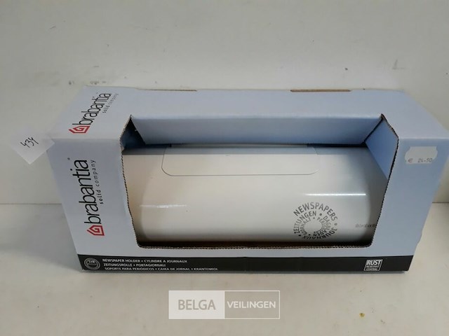 1 x krantenrol brabantia white - afbeelding 2 van  3