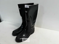 1 x laarzen rubber maat 40 zwart
