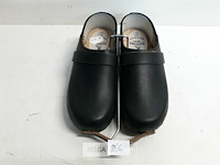 1 x lederen tuinschoen houten zool 38 - afbeelding 2 van  3