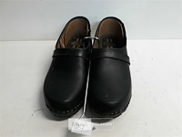 1 x lederen tuinschoen houten zool 41 - afbeelding 1 van  3