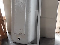 1 x ligbad 75x170 cm polyester/acryl wit - afbeelding 2 van  2