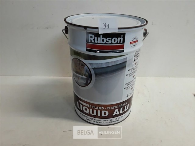 1 x liquid alu rubson 4 l (12m²) - afbeelding 2 van  3