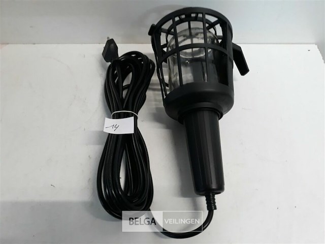 1 x looplamp met korf e27 fitting - afbeelding 2 van  3