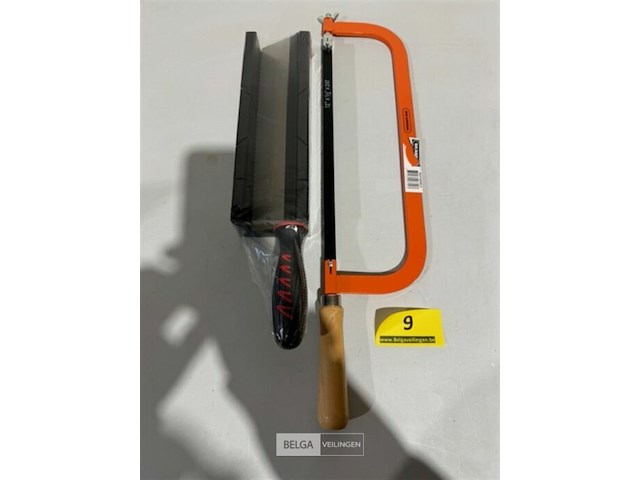1 x metaalzaag met beugel 300 mm + 1 x verstekzaag met verstekbak 24x8 cm - afbeelding 3 van  3