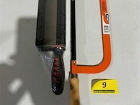 1 x metaalzaag met beugel 300 mm + 1 x verstekzaag met verstekbak 24x8 cm - afbeelding 3 van  3