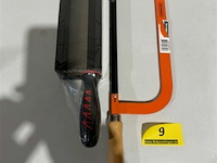 1 x metaalzaag met beugel 300 mm + 1 x verstekzaag met verstekbak 24x8 cm - afbeelding 3 van  3