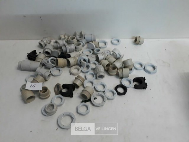 1 x mix wartels + moeren diverse maten - afbeelding 1 van  3