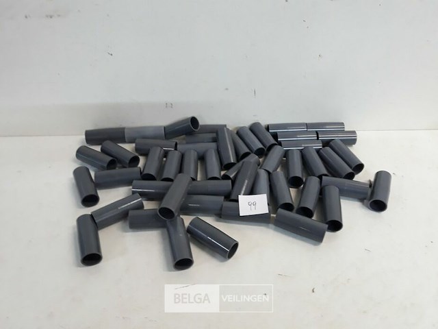 1 x mof voor buis 20mm grijs 45 stuks - afbeelding 2 van  3