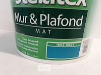 1 x muur en plafond verf stelatex 2,5l - afbeelding 3 van  3