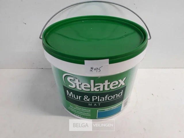 1 x muur en plafond verf stelatex 2,5l - afbeelding 1 van  3