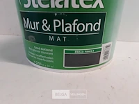1 x muur en plafond verf stelatex 2,5l - afbeelding 3 van  3