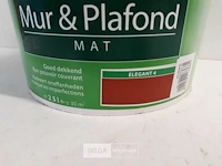 1 x muur en plafond verf stelatex 2,5l - afbeelding 3 van  3