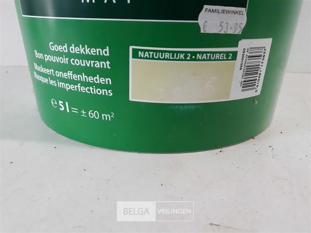 1 x muur en plafond verf stelatex 5 l - afbeelding 3 van  3