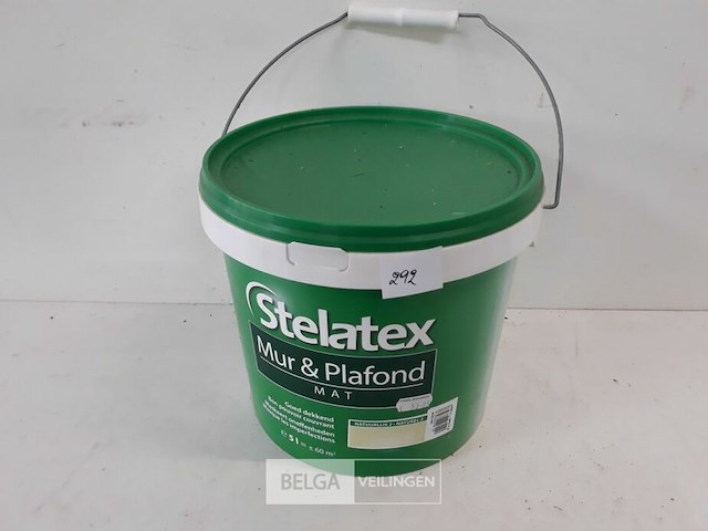 1 x muur en plafond verf stelatex 5 l - afbeelding 1 van  3