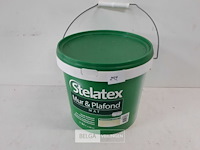 1 x muur en plafond verf stelatex 5 l - afbeelding 1 van  3