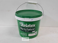 1 x muur en plafond verf stelatex 5 l - afbeelding 2 van  3