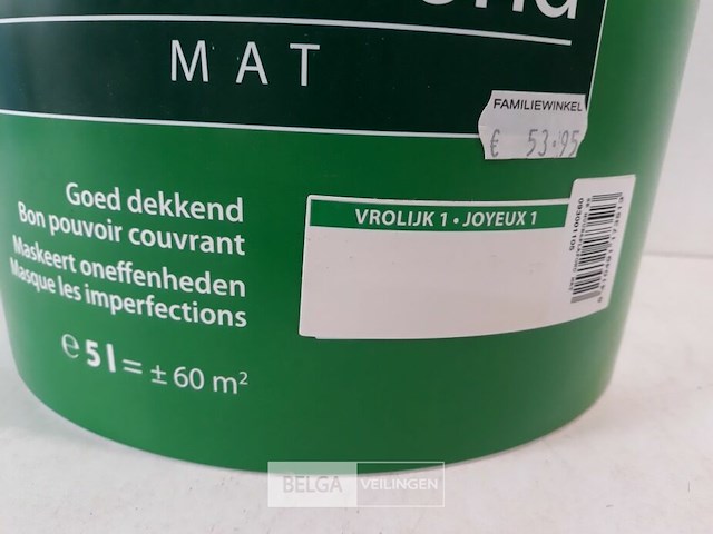 1 x muur en plafond verf stelatex 5 l - afbeelding 3 van  3