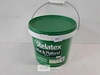 1 x muur en plafond verf stelatex 5 l