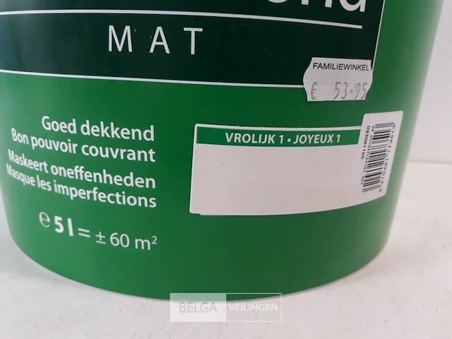 1 x muur en plafond verf stelatex 5 l - afbeelding 3 van  3