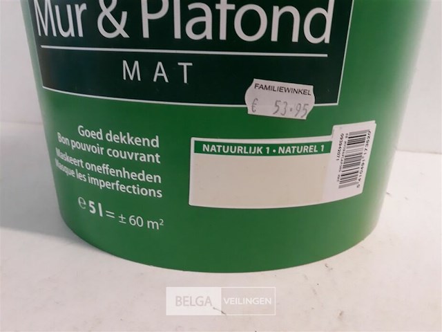 1 x muur en plafond verf stelatex 5l - afbeelding 3 van  3