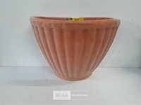 1 x muurbloembak terracotta 32x20x21 cm - afbeelding 3 van  3