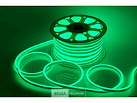 1 x neon led strip – 50 meter – 8w/m – groen – ip65 waterdicht - afbeelding 1 van  6