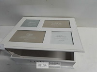 1 x opbergoos hout met fotokader b-kwaliteit - afbeelding 2 van  3