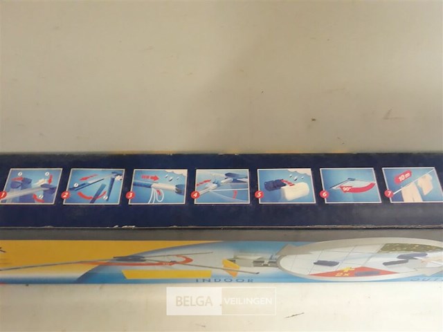 1 x opklapbare droogrek 10m - afbeelding 3 van  3