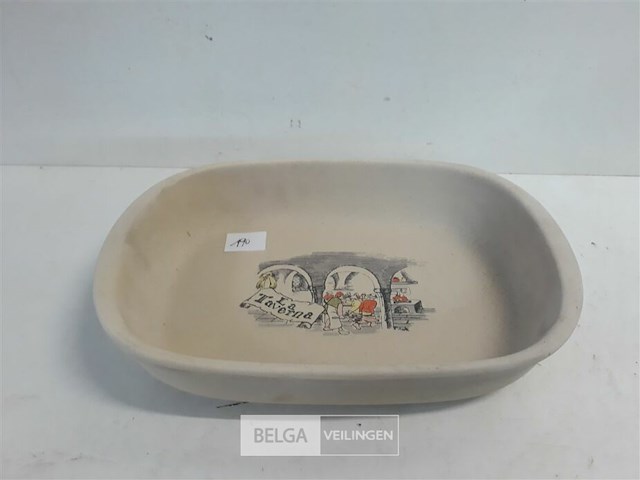 1 x ovenschotel steen 33 x 23 cm - afbeelding 2 van  3