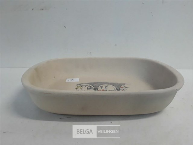 1 x ovenschotel steen 33 x 23 cm - afbeelding 3 van  3