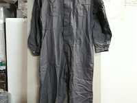 1 x overall grijs/rood 58 - afbeelding 2 van  3