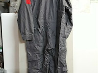 1 x overall grijs/rood 58 - afbeelding 3 van  3