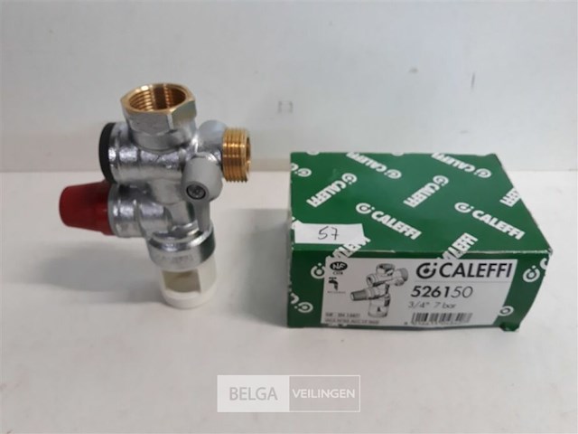 1 x overdrukventiel voor boiler ¾ - afbeelding 1 van  3