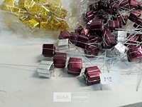 1 x pakje op prikker mix kleuren +/- 75 stuks - afbeelding 3 van  3