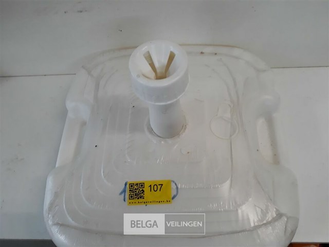 1 x parasolvoet pvc 10 l 45x45 cm - afbeelding 3 van  3