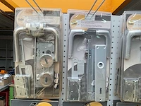 1 x partij deurkrukken; krukken met sleutelrozetten; vaasknopscharnieren; aluminium krukken op sleutelplaat - afbeelding 7 van  12