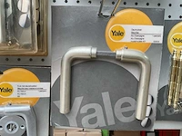 1 x partij deurkrukken; krukken met sleutelrozetten; vaasknopscharnieren; aluminium krukken op sleutelplaat - afbeelding 10 van  12