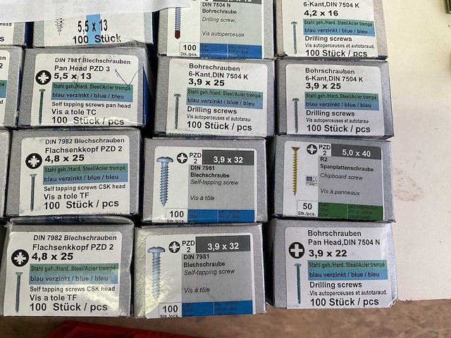 1 x partij schroeven - afbeelding 3 van  7