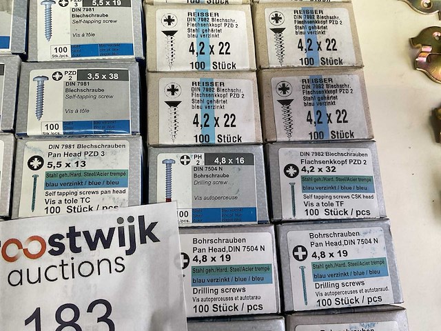 1 x partij schroeven - afbeelding 4 van  7