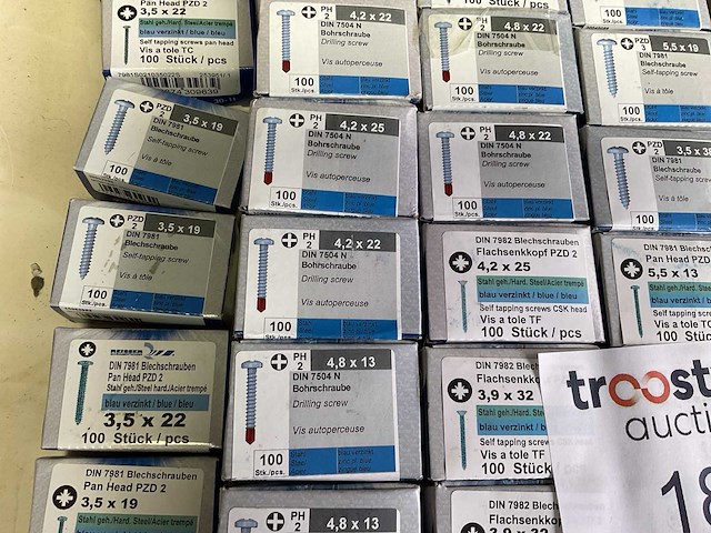 1 x partij schroeven - afbeelding 5 van  7