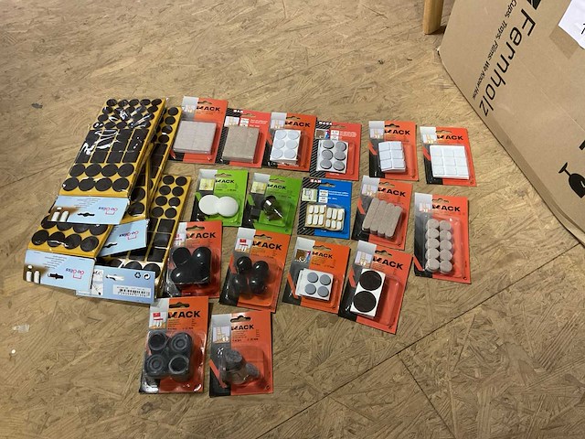 1 x partij stoeldoppen; viltglijders; deurstoppen - afbeelding 7 van  13