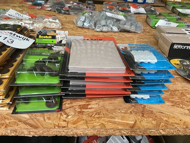 1 x partij stoeldoppen; viltglijders - afbeelding 5 van  9