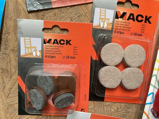 1 x partij stoeldoppen; viltglijders - afbeelding 17 van  17