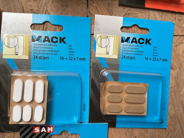 1 x partij stoeldoppen; viltglijders - afbeelding 12 van  13