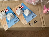1 x partij zelfklevende haakjes; kastdeurkrukjes - afbeelding 5 van  12