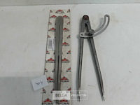 1 x passerset metaal 250mm - afbeelding 3 van  3
