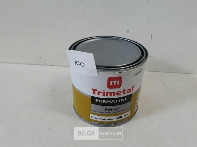 1 x permaline primer 500 ml wit - afbeelding 1 van  3